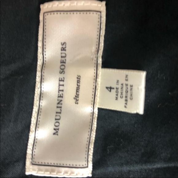 Anthropologie Moulinette Soeurs Plaid Button Down Shirt Dress with Collar - Picture 5 of 5